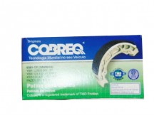 LONA FREIO YBR125 DIANTEIRA/TRASEIRA FAZER250 CRYPTON115 CP301 MOLA GRANDE [COBREQ]