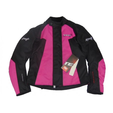 JAQUETA STRIKE PRETA/PINK FEMININA P [TEXX]