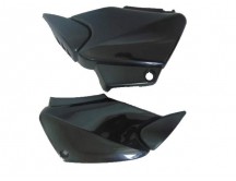 TAMPA LATERAL FAN125 PRETO 05/08