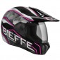 CAPACETE 3SPORT THUNDER PRETO/ROSA 56 [BIEFFE]